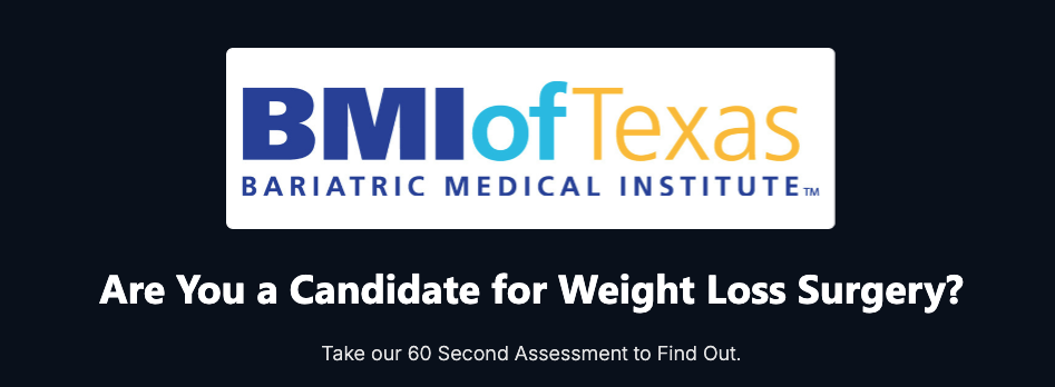 BMI of Texas Weight Loss Assessment