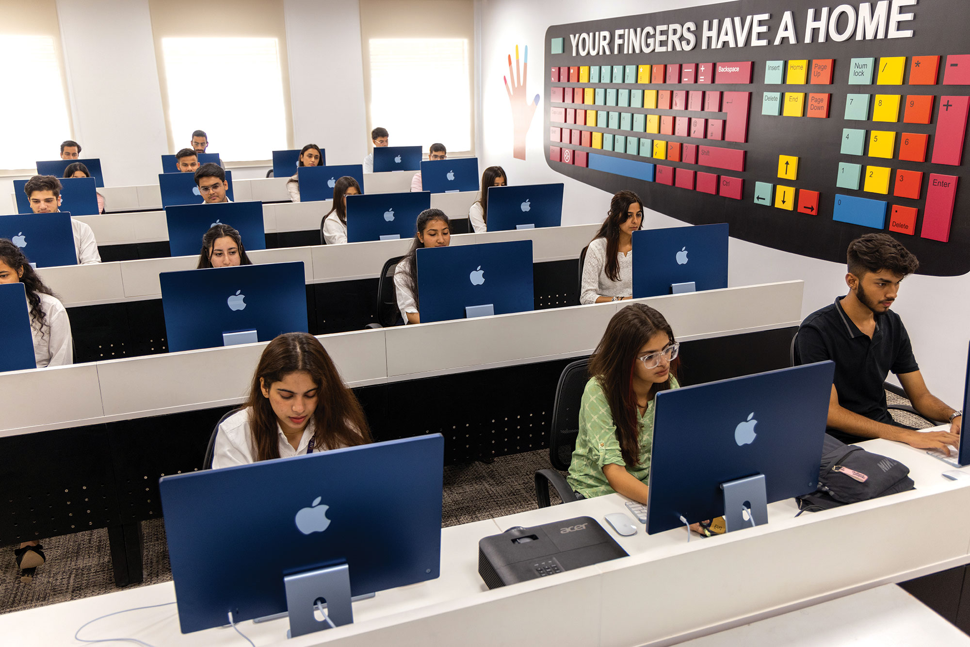Social spaces and cafes on campus